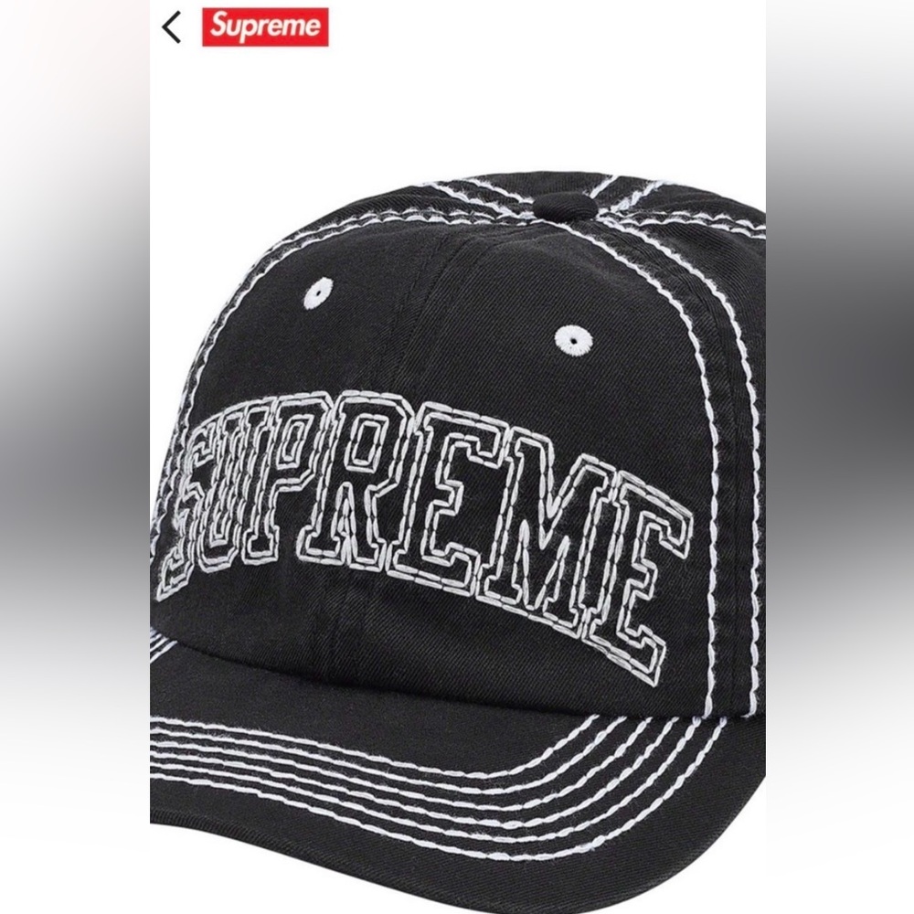 Supreme Hat FW 2020 Big stitched 6 Panel